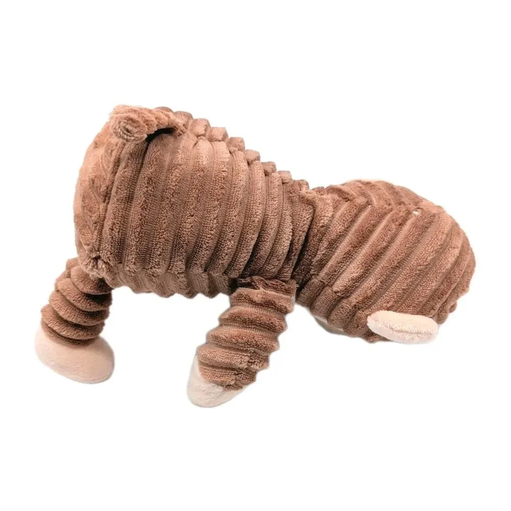 Walmart Plush Monkey Stuffed Animal Tan Brown Ribbed Corduroy 10